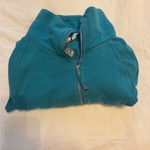 lululemon athletica Teal Full-Zip Jacket